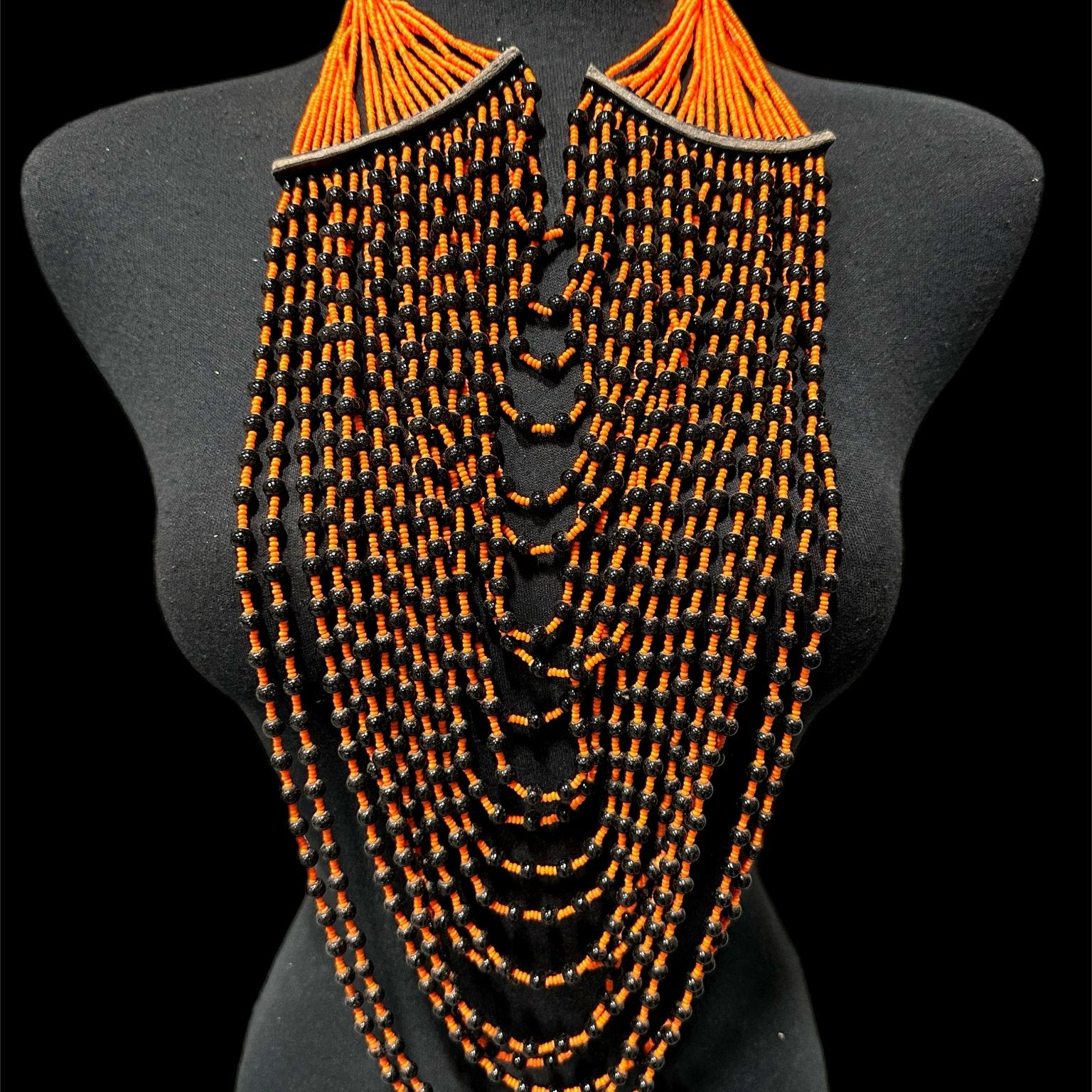 Asante Royalty Multi Strand Beaded Necklace - Trufacebygrace
