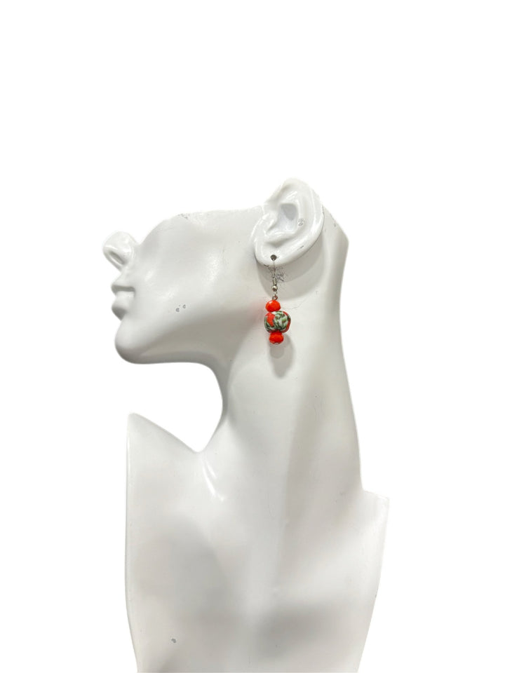 Authentic Krobo beads Earrings - Trufacebygrace