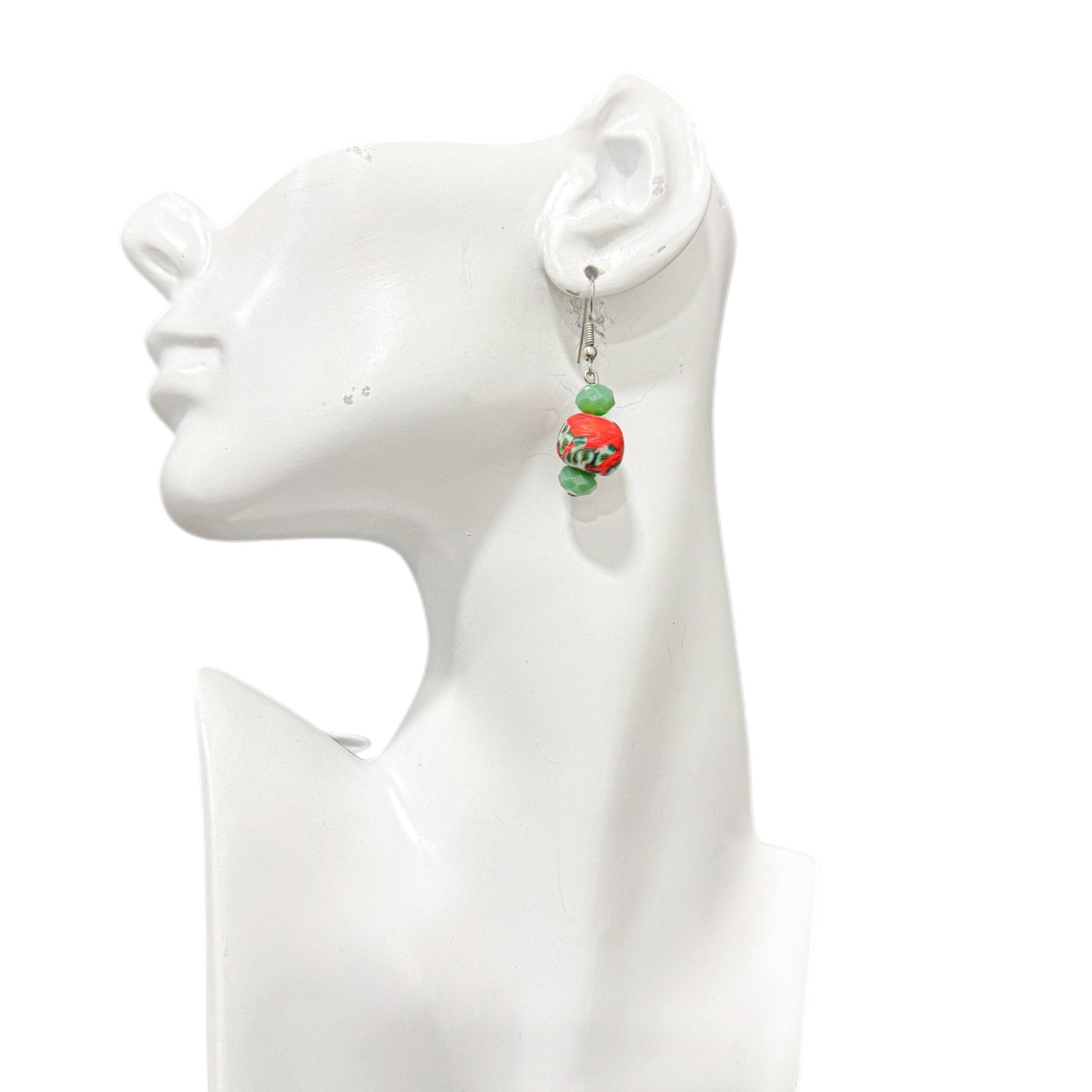 Authentic Krobo beads Earrings - Trufacebygrace