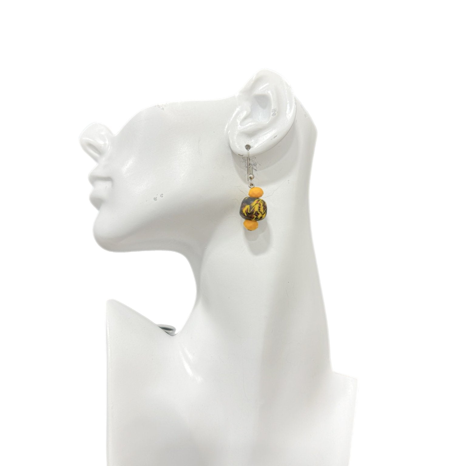 Authentic Krobo Earrings - Trufacebygrace