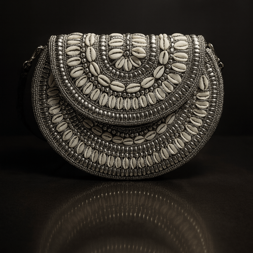 Bahari Luxe Cowry Shell Clutch - Trufacebygrace