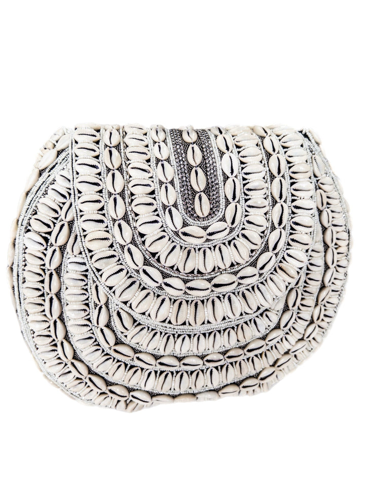 Bahari Luxe Cowry Shell Clutch - PREORDER - Trufacebygrace