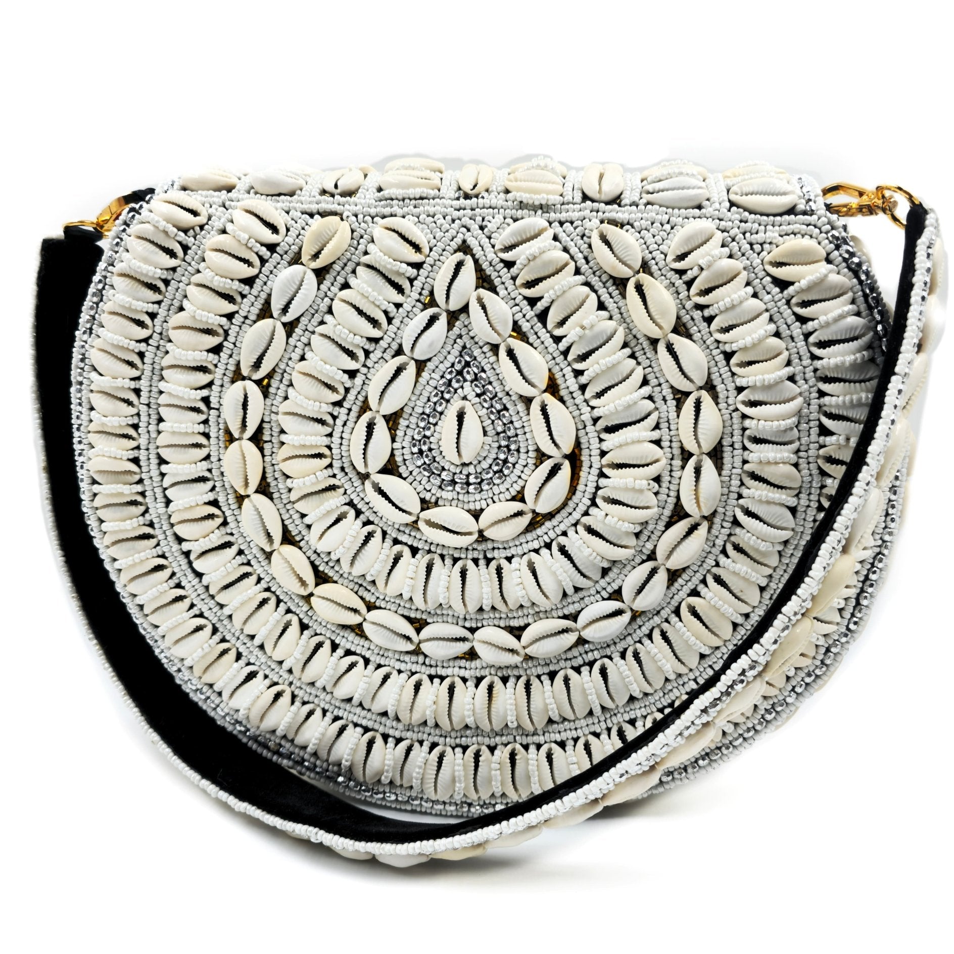 Bahari Luxe Cowry Shell Clutch - PREORDER - Trufacebygrace