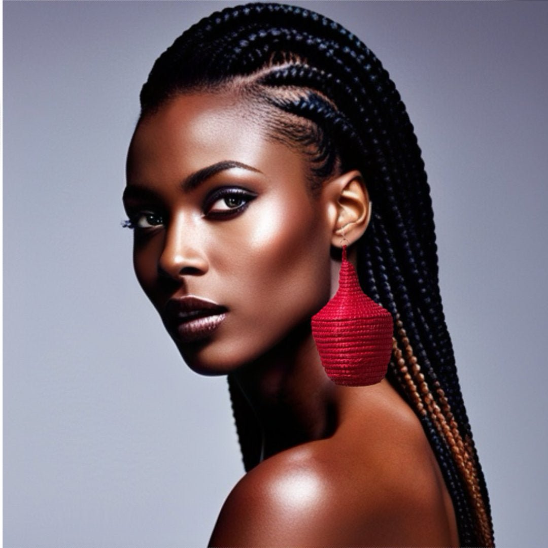 Bambaro Basket Earrings - Trufacebygrace