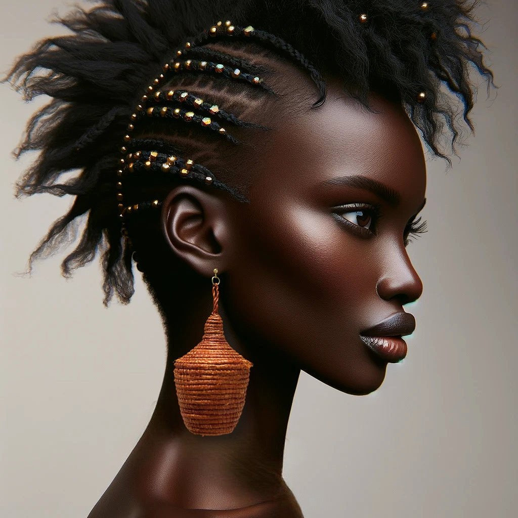 Bambaro Basket Earrings - Trufacebygrace
