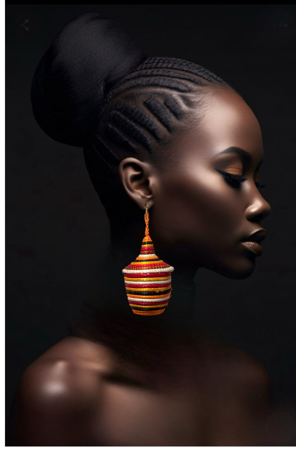 Bambaro Basket Earrings - Trufacebygrace