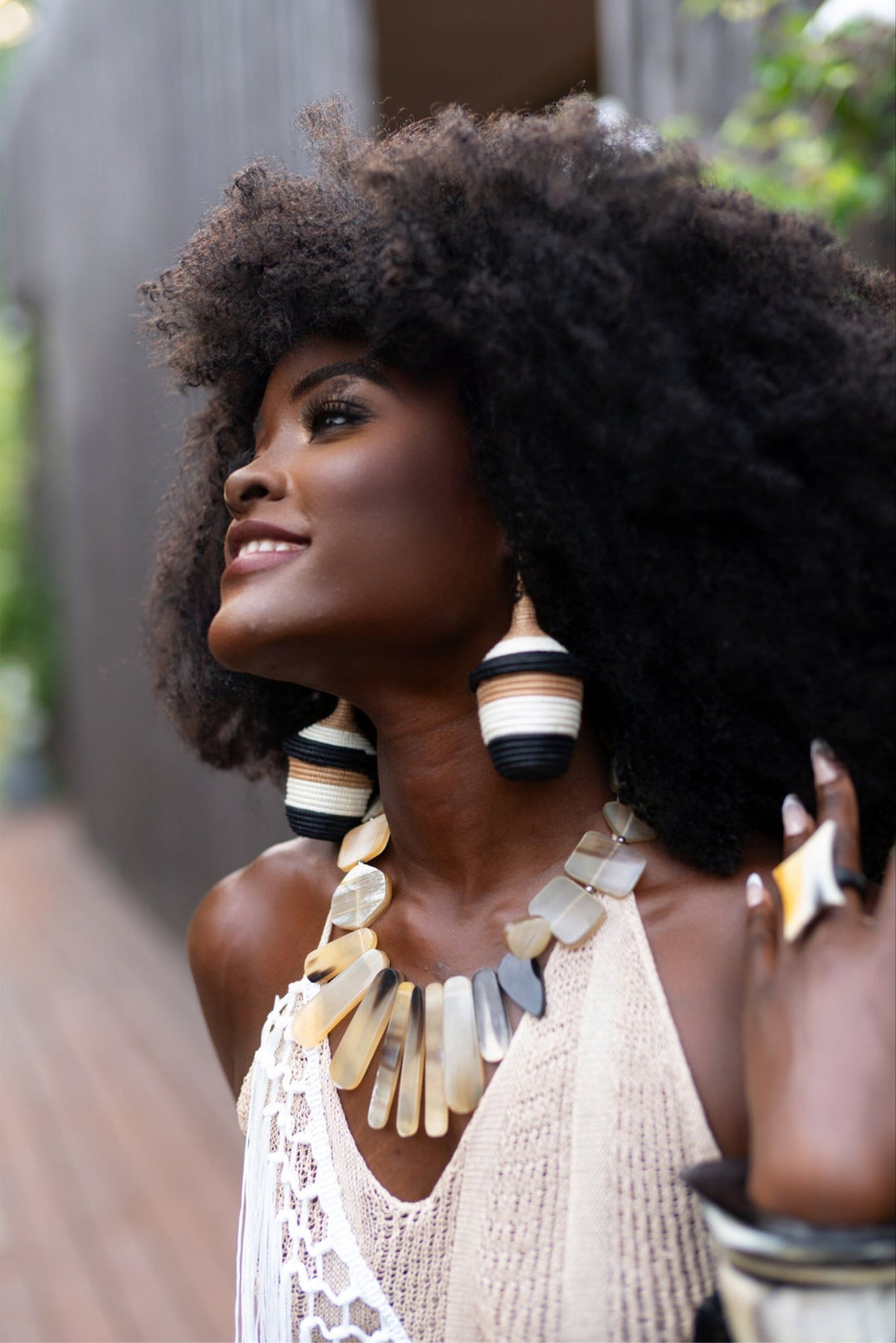 Bambaro Basket Earrings - Trufacebygrace