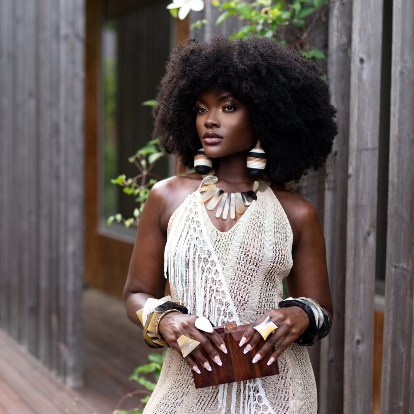 Bambaro Basket Earrings - Trufacebygrace