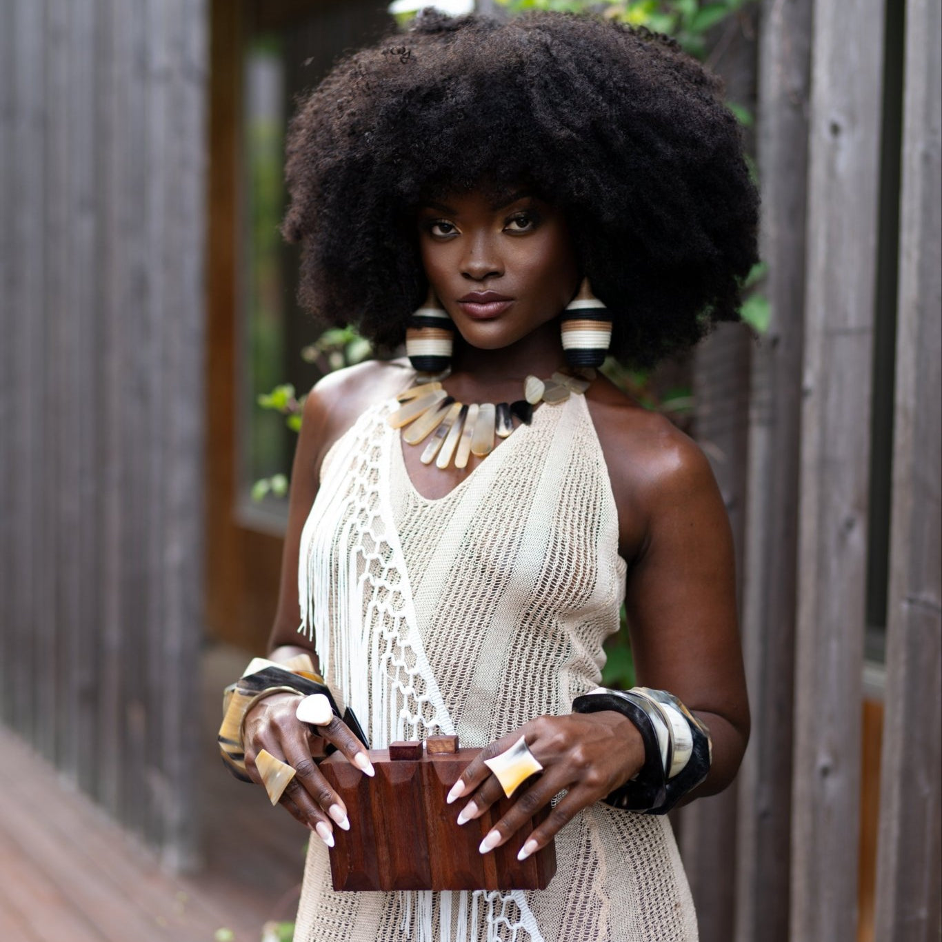 Bambaro Basket Earrings - Trufacebygrace