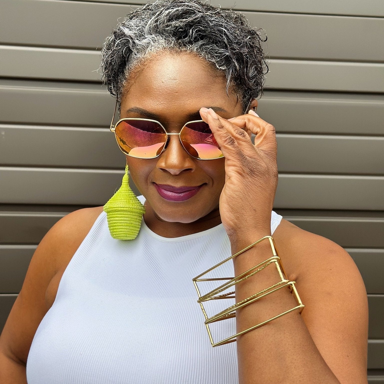 Bambaro Basket Earrings - Trufacebygrace