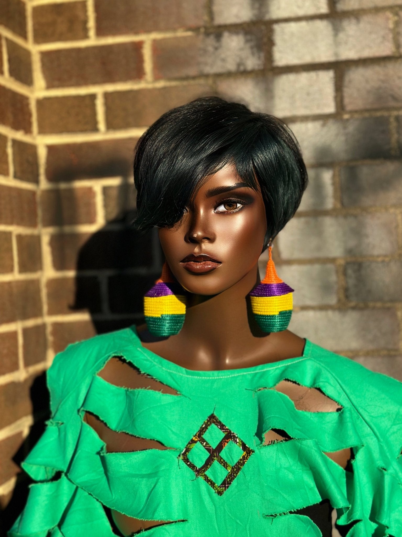 Bambaro Basket Earrings - Trufacebygrace