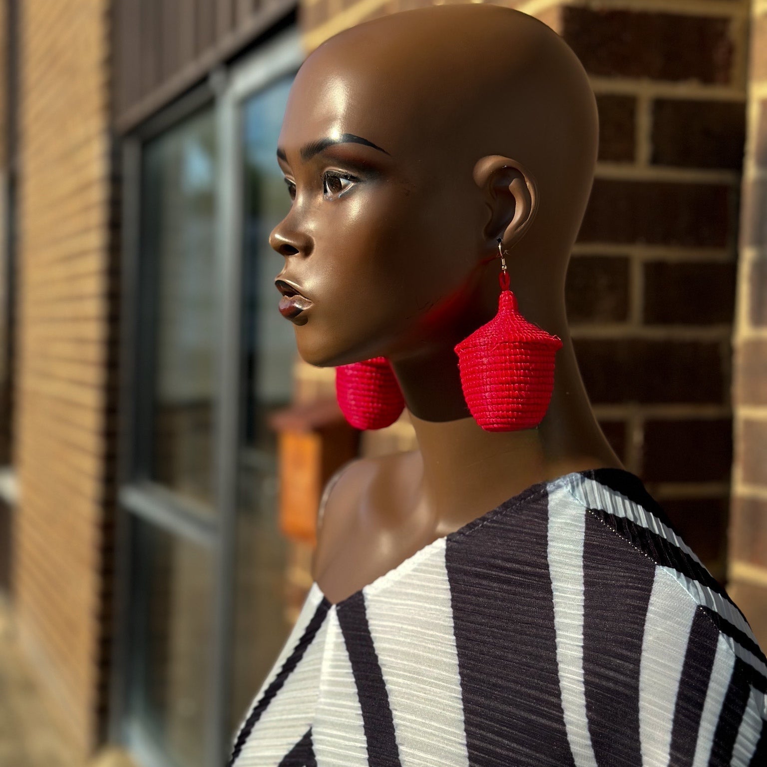 Bambaro Basket Earrings - Trufacebygrace