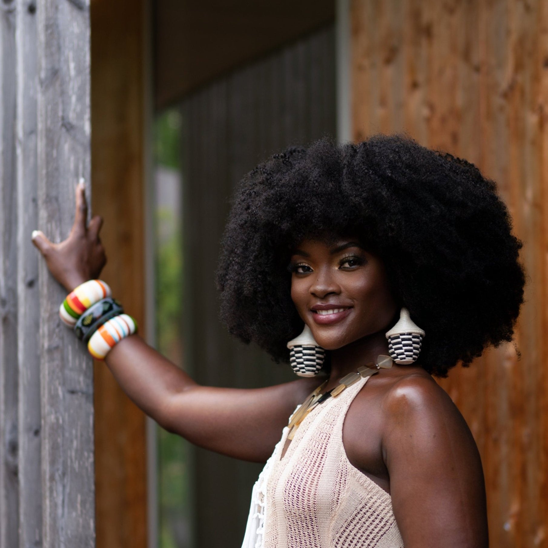 Bambaro Basket Earrings - Trufacebygrace