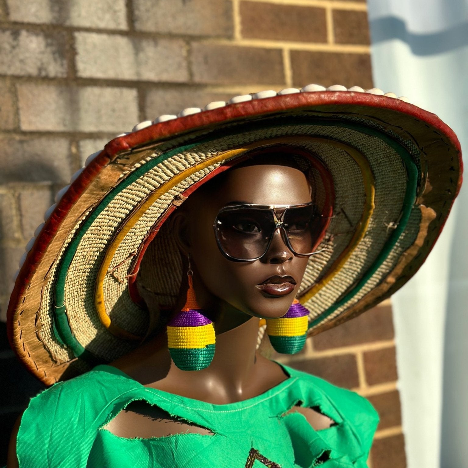 Bambaro Basket Earrings - Trufacebygrace