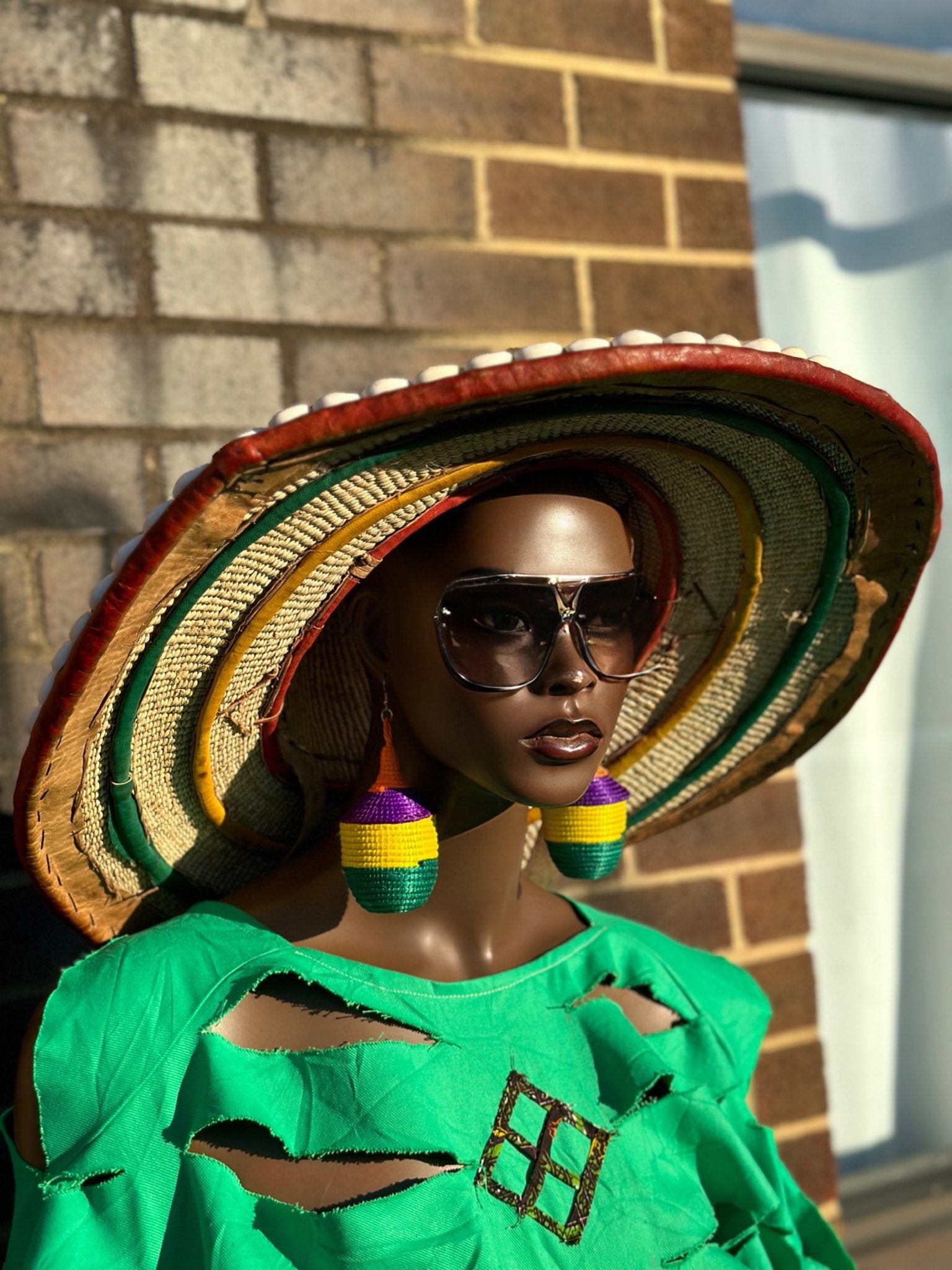 Bambaro Basket Earrings - Trufacebygrace