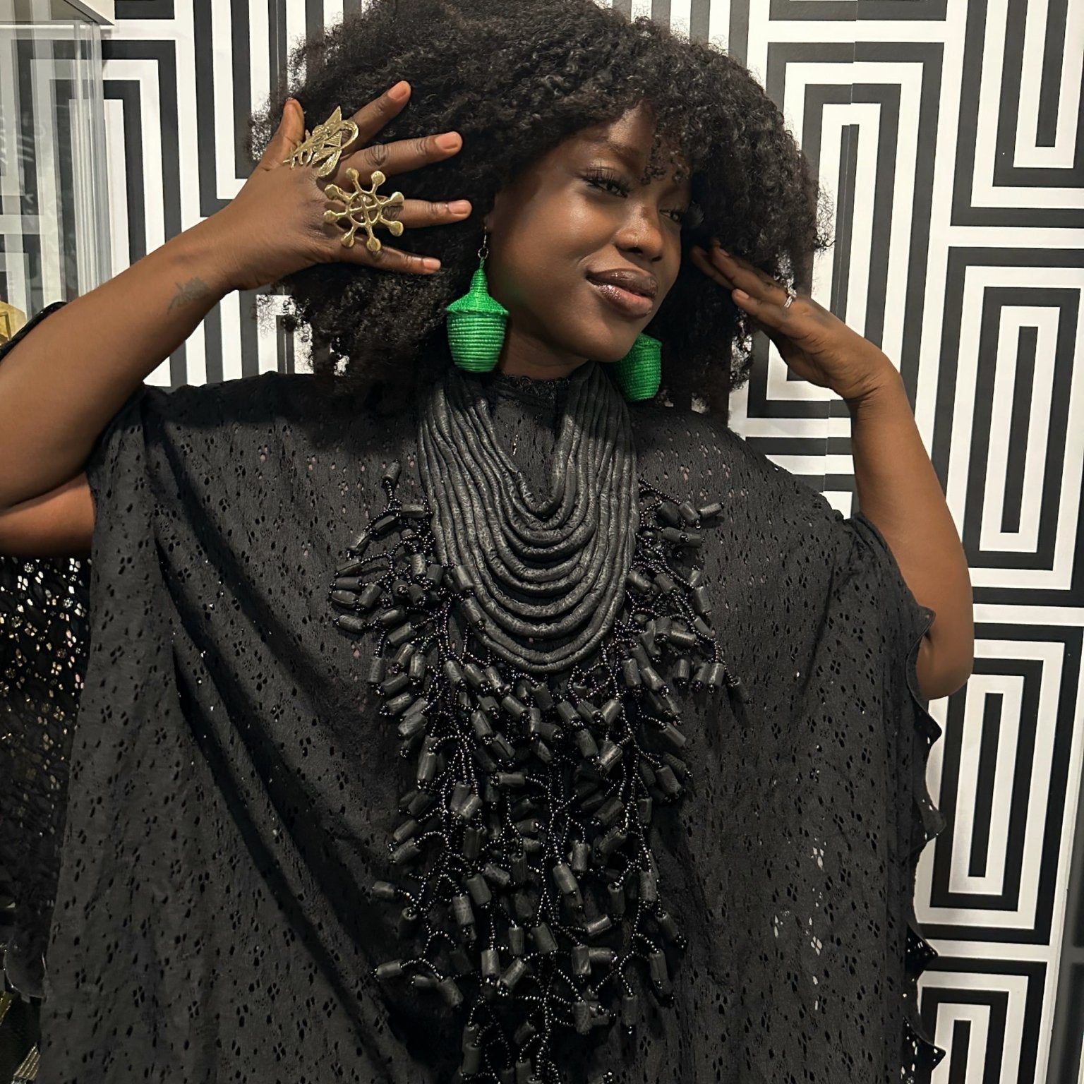 Bambaro Basket Earrings - Trufacebygrace