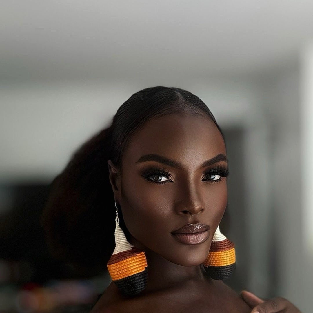 Bambaro Basket Earrings - Trufacebygrace