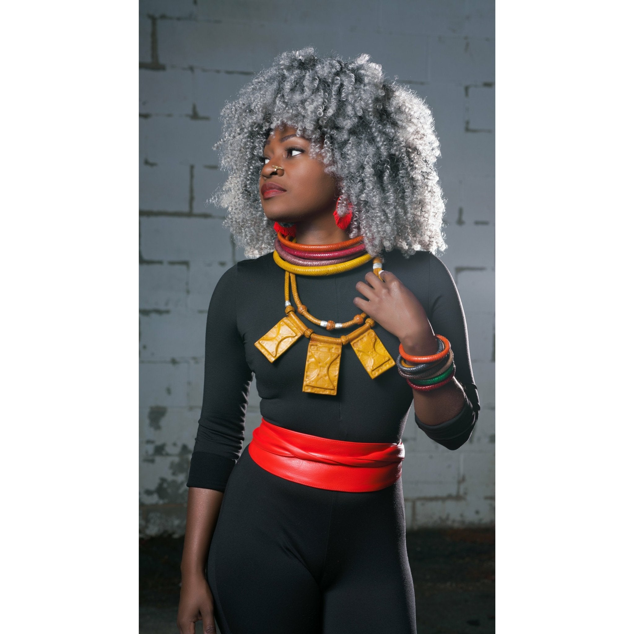 Bankula Small Genuine Leather Unisex necklaces - Trufacebygrace