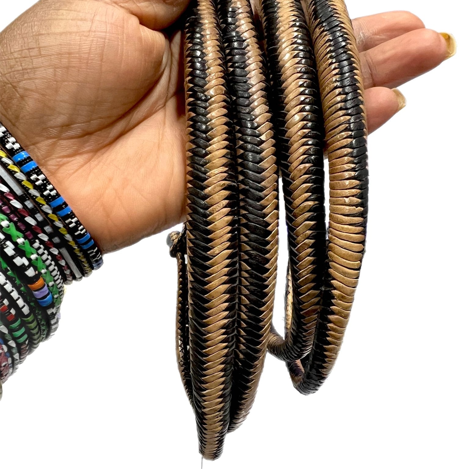 Bankula Small Genuine Leather Unisex necklaces - Trufacebygrace