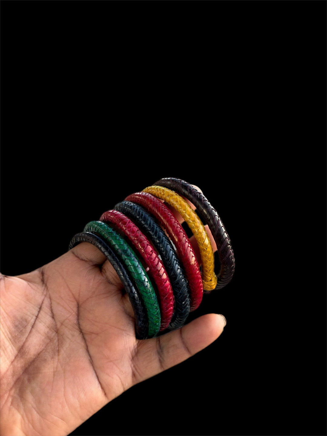 Bankula Unisex FlexFit Genuine Leather Bracelet - Trufacebygrace