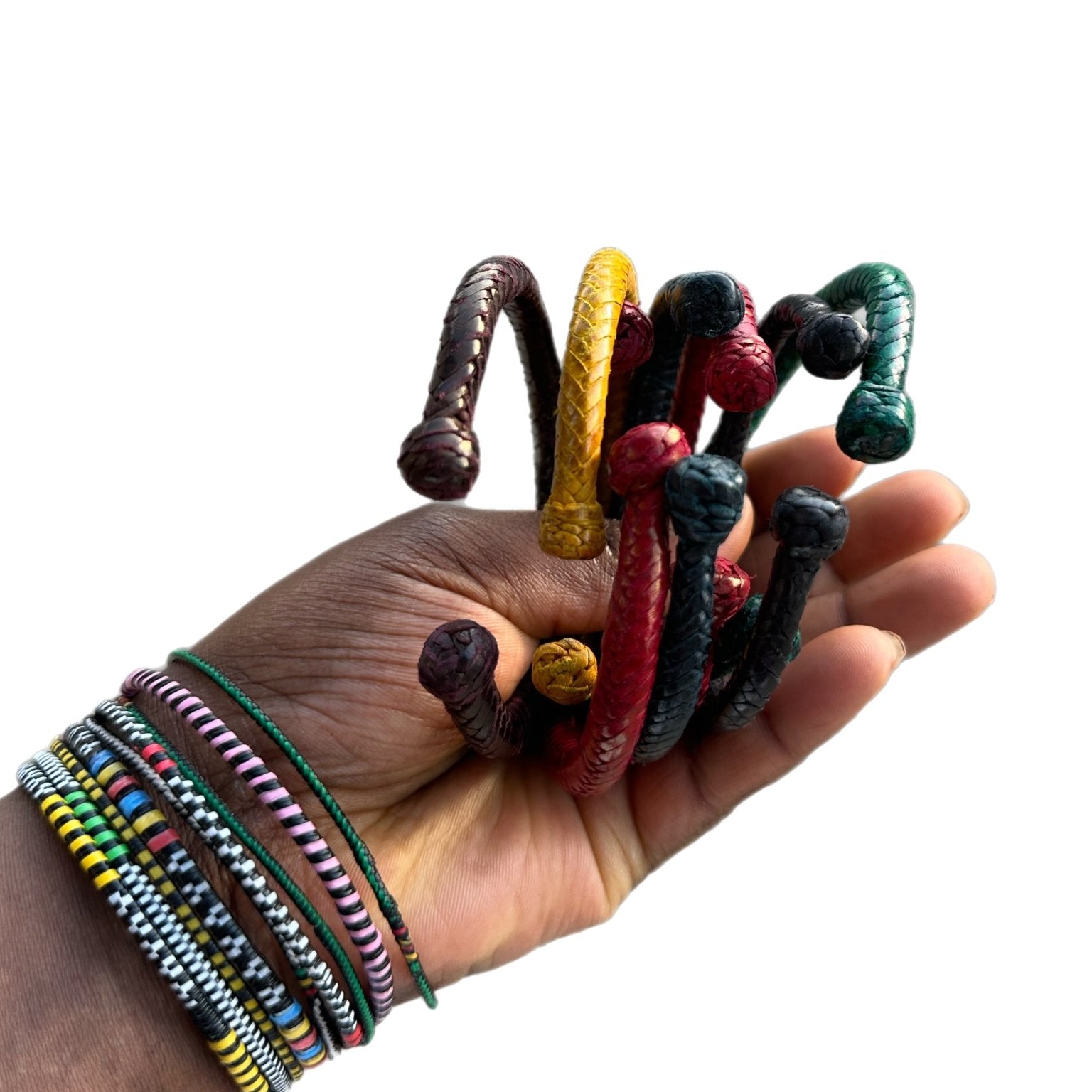 Bankula Unisex FlexFit Genuine Leather Bracelet - Trufacebygrace