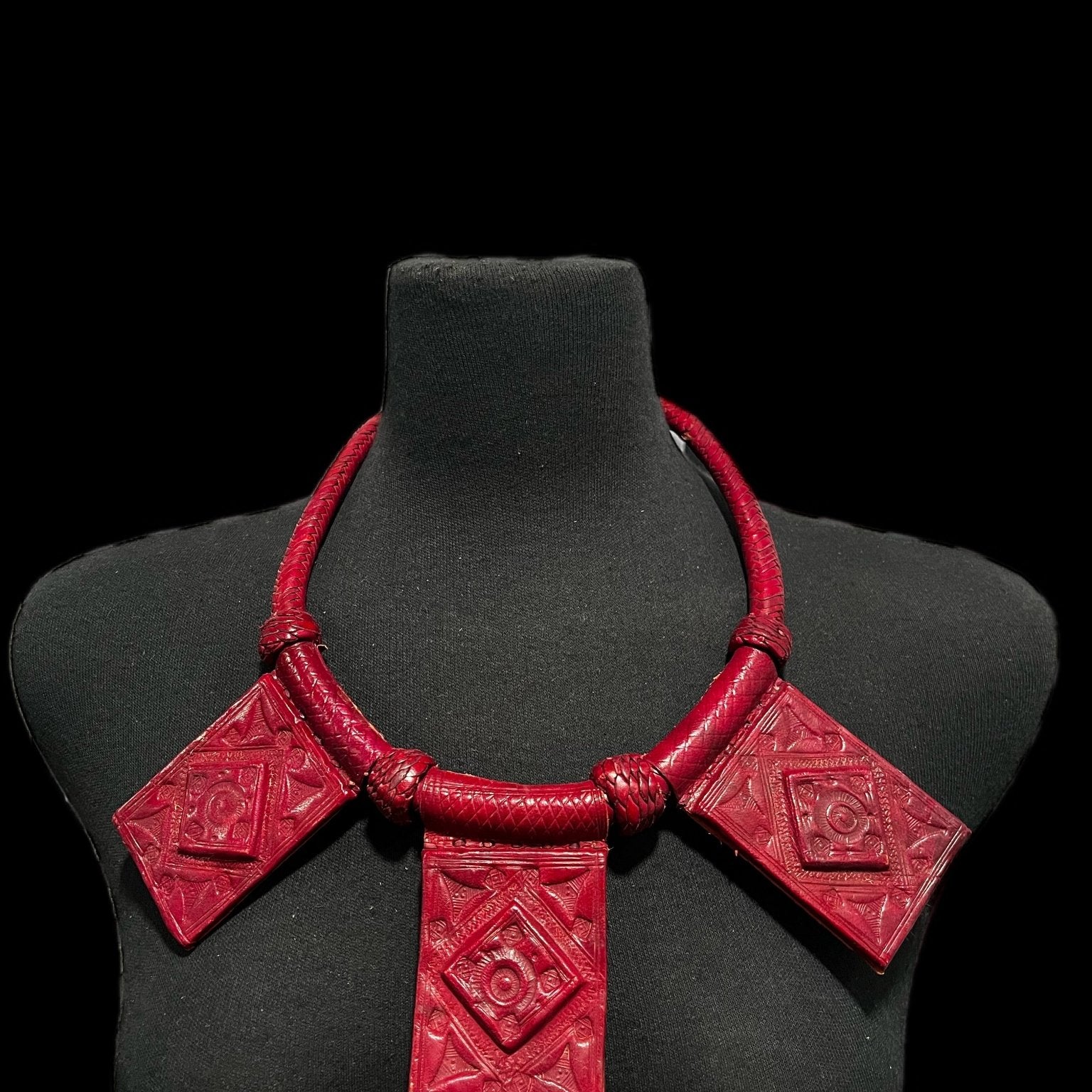 Barima leather Necklace - Trufacebygrace