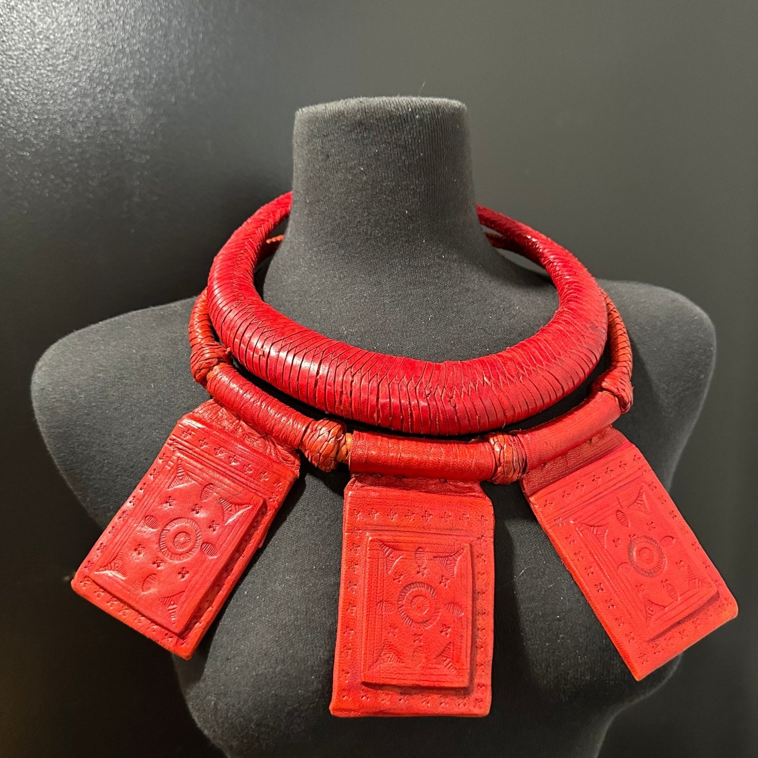 Barima leather Necklace - Trufacebygrace