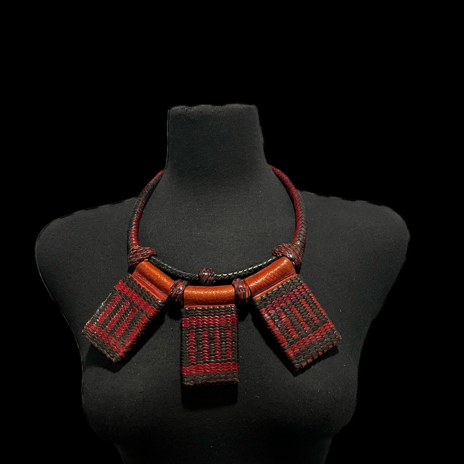 Barima leather Necklace - Trufacebygrace