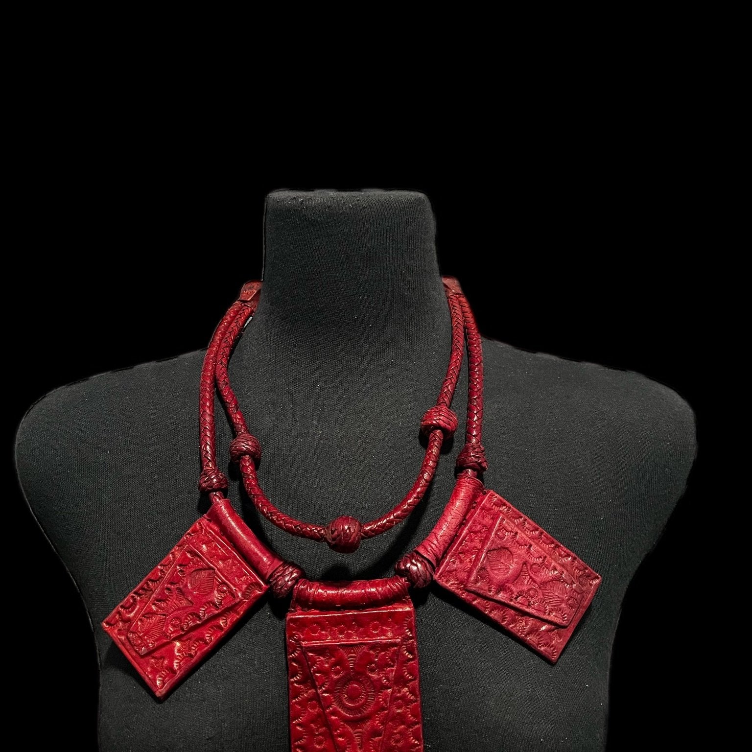 Barima leather Necklace - Trufacebygrace