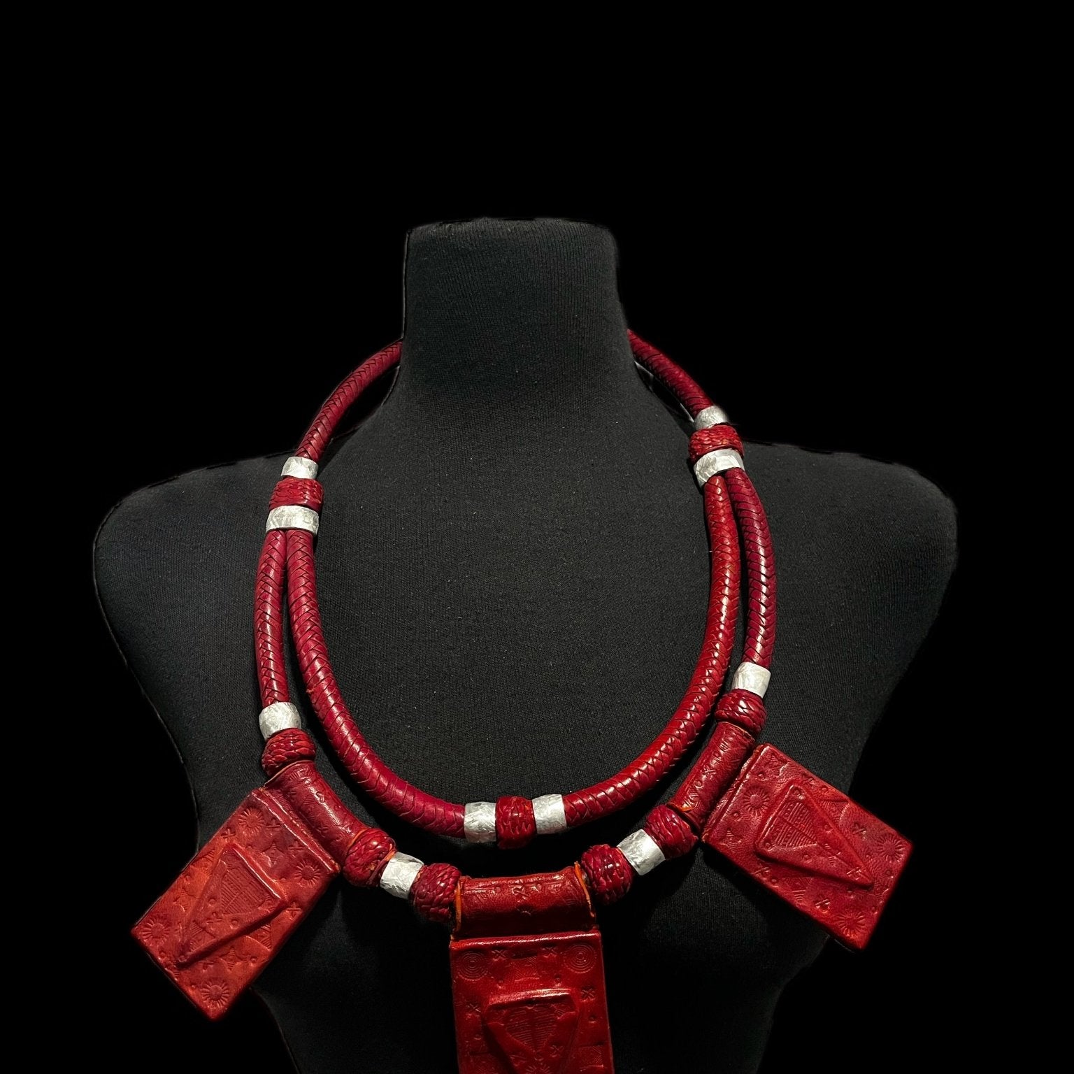 Barima leather Necklace - Trufacebygrace
