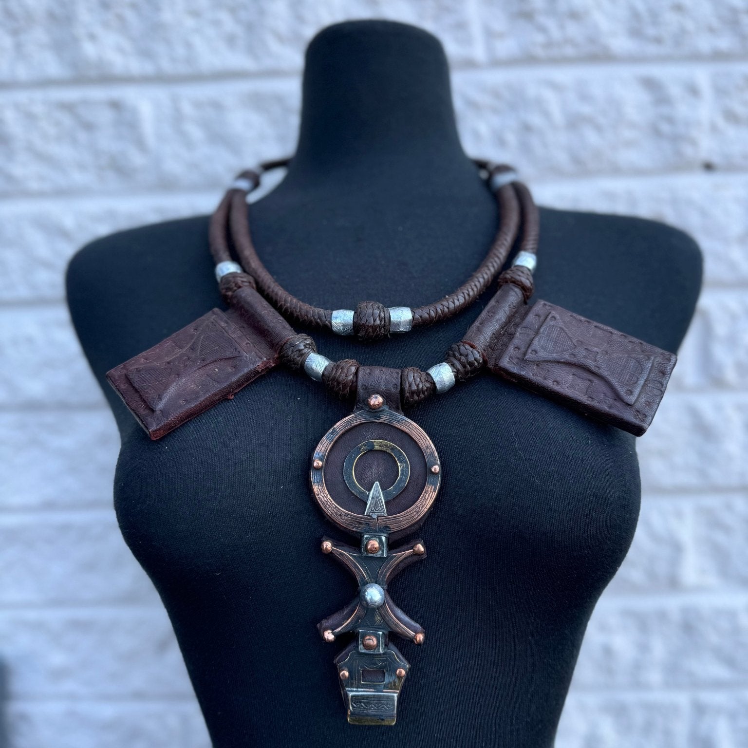 Barimah Oversized Unisex Tuareg Key of the desert Necklace - Trufacebygrace