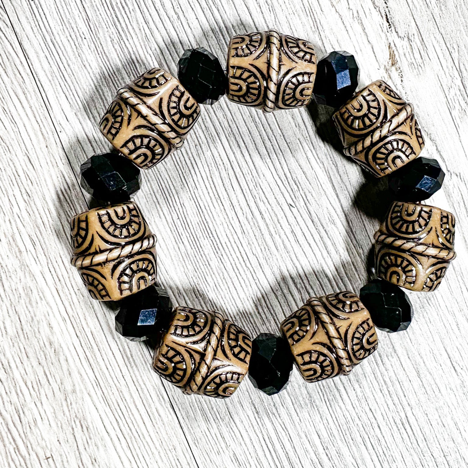 Barrel Beads Bracelet - Trufacebygrace