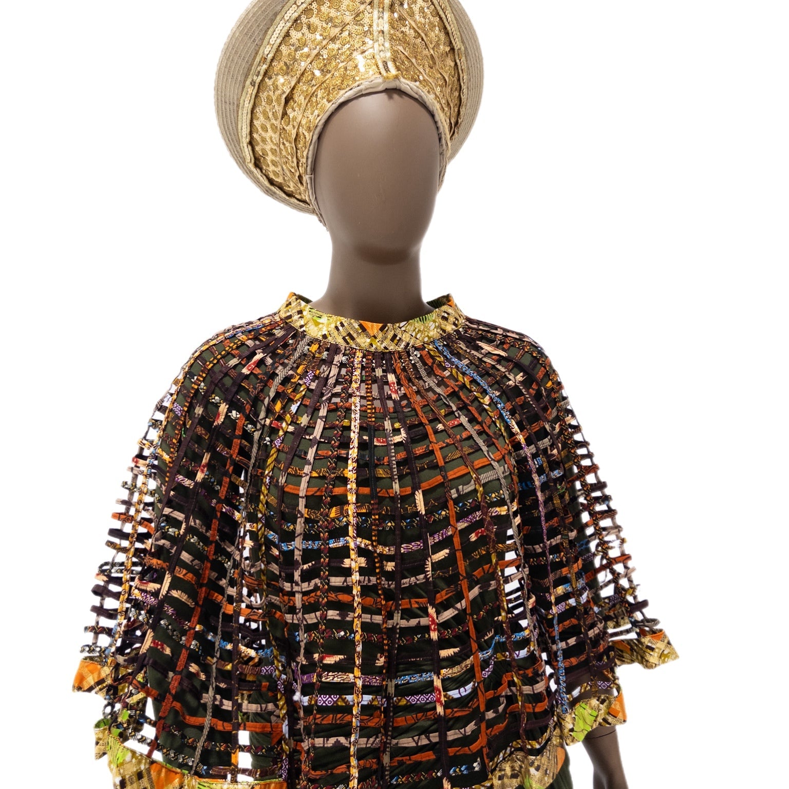 Bateau Neck Ankara Cape - Trufacebygrace
