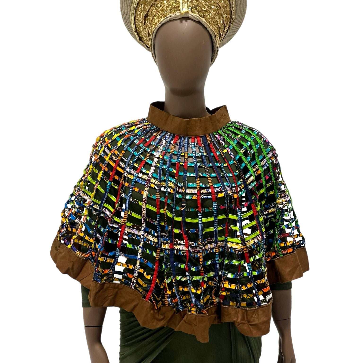 Bateau Neck Ankara Cape - Trufacebygrace