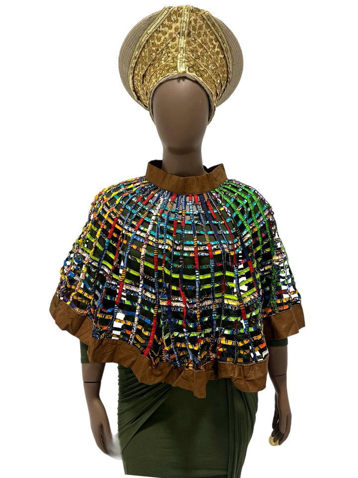 Bateau Neck Ankara Cape - Trufacebygrace