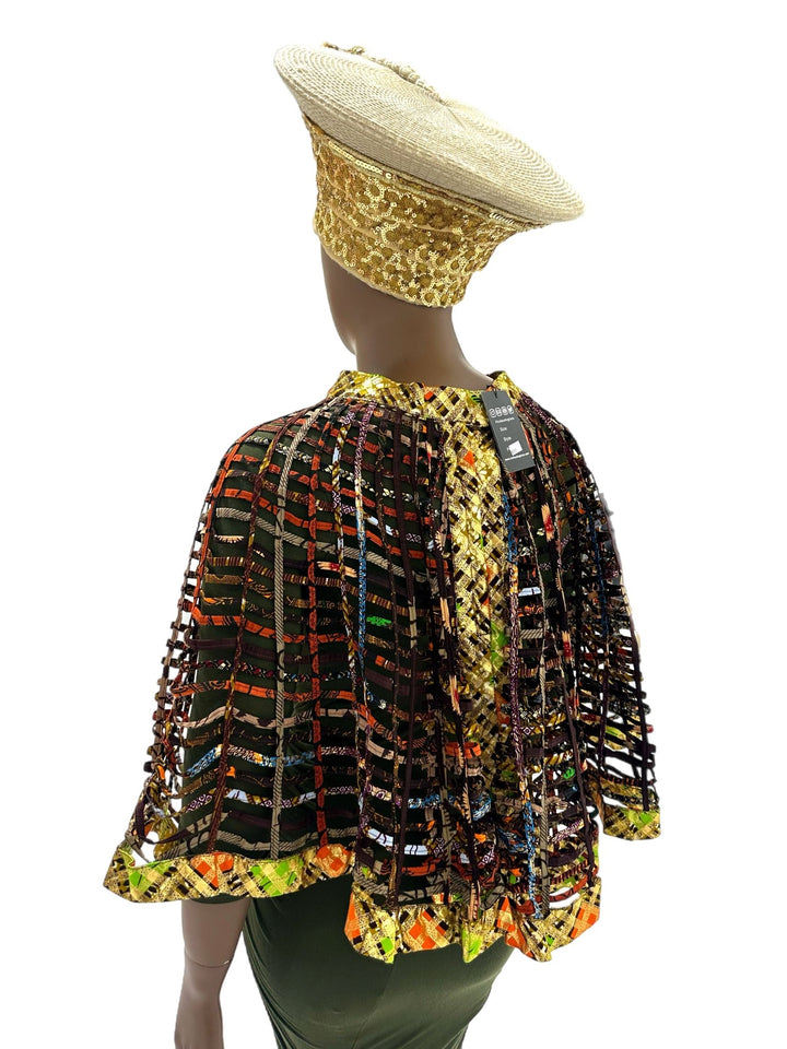 Bateau Neck Ankara Cape - Trufacebygrace
