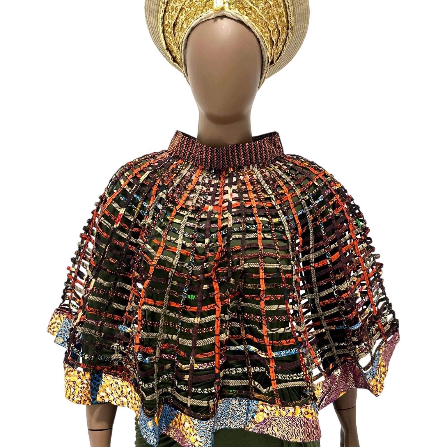 Bateau Neck Ankara Cape - Trufacebygrace