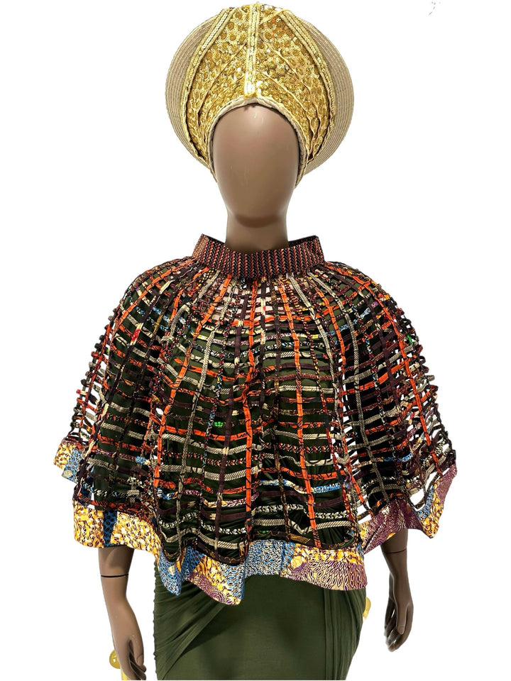 Bateau Neck Ankara Cape - Trufacebygrace