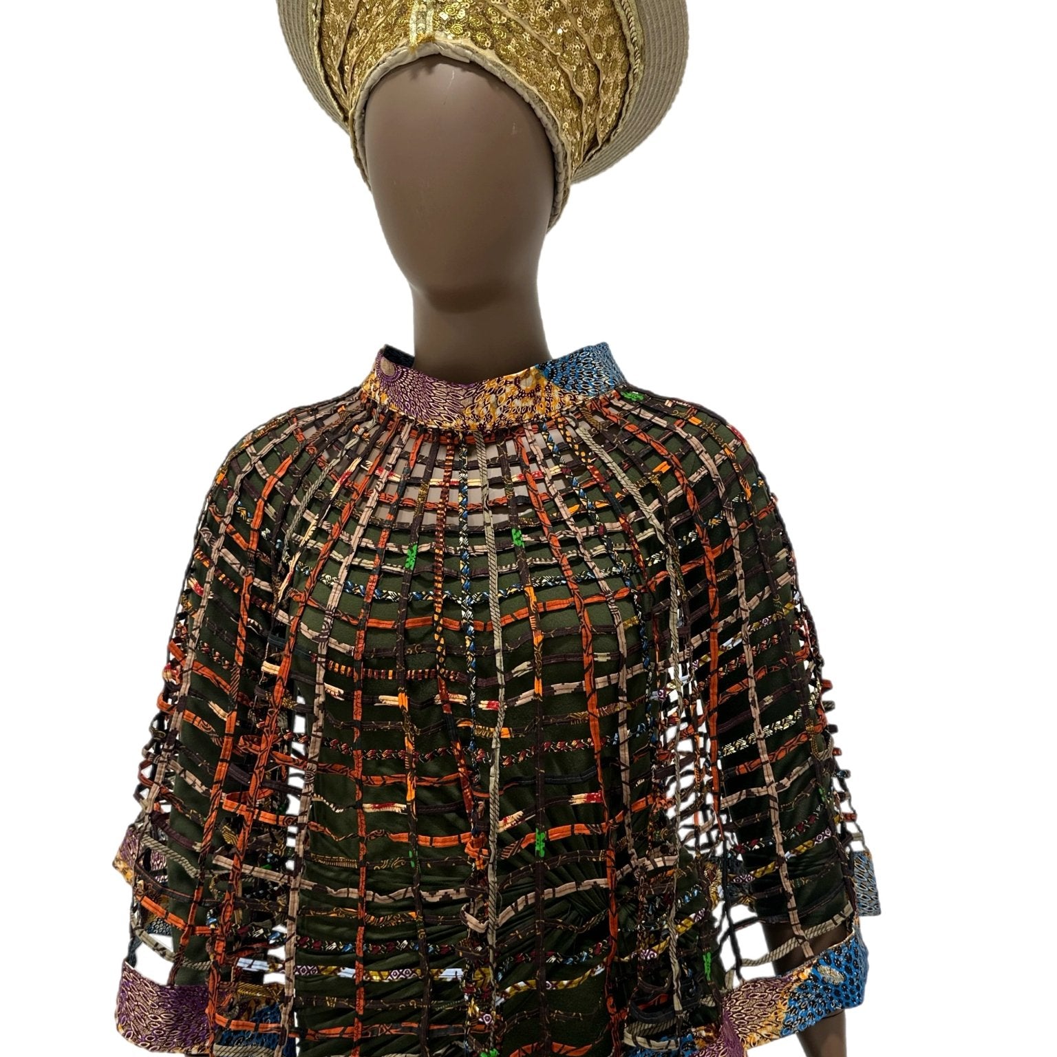 Bateau Neck Ankara Cape - Trufacebygrace