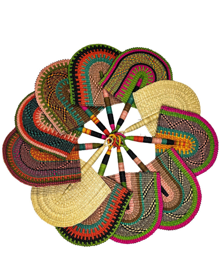 Bawku Bloom Hand Fans - Trufacebygrace