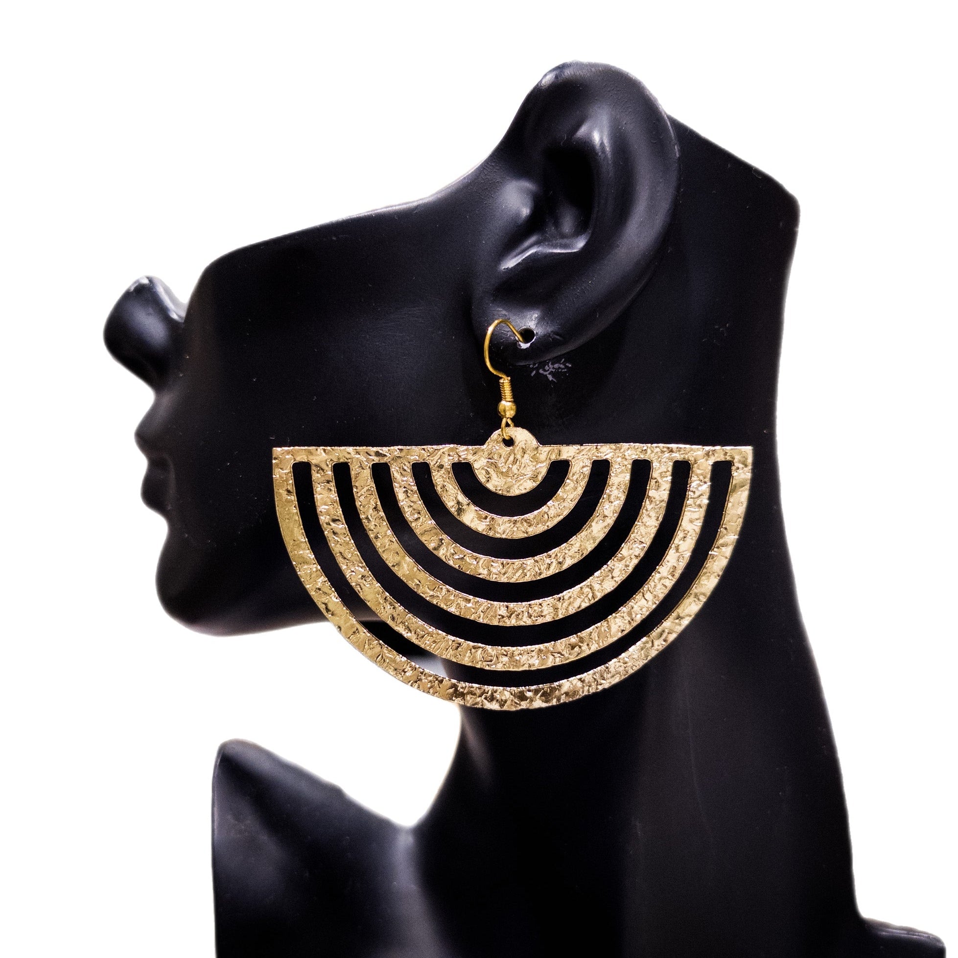 Behedti Winged Sun Statement Earrings - Trufacebygrace