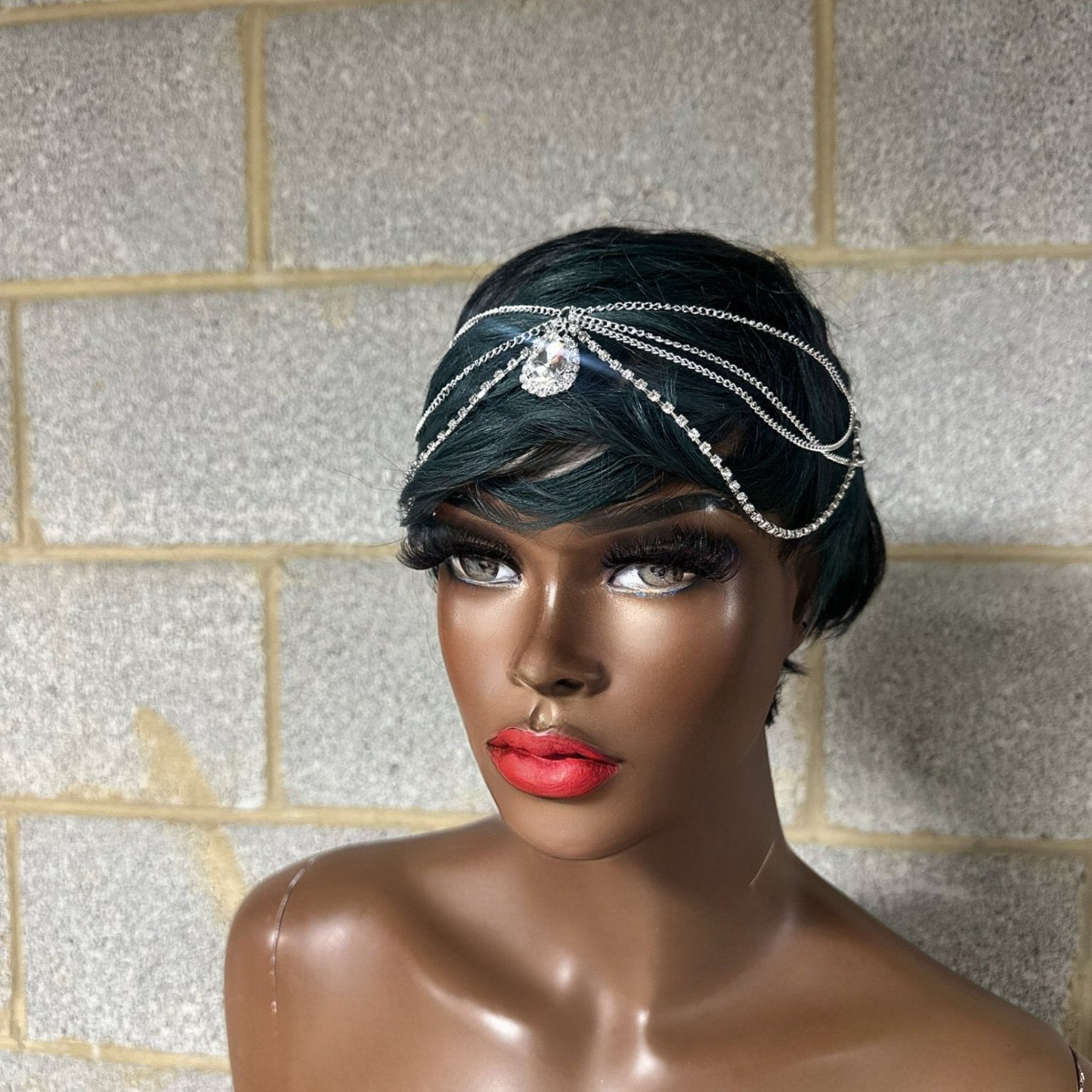 Bey rhinestone headwear/head chain - Trufacebygrace