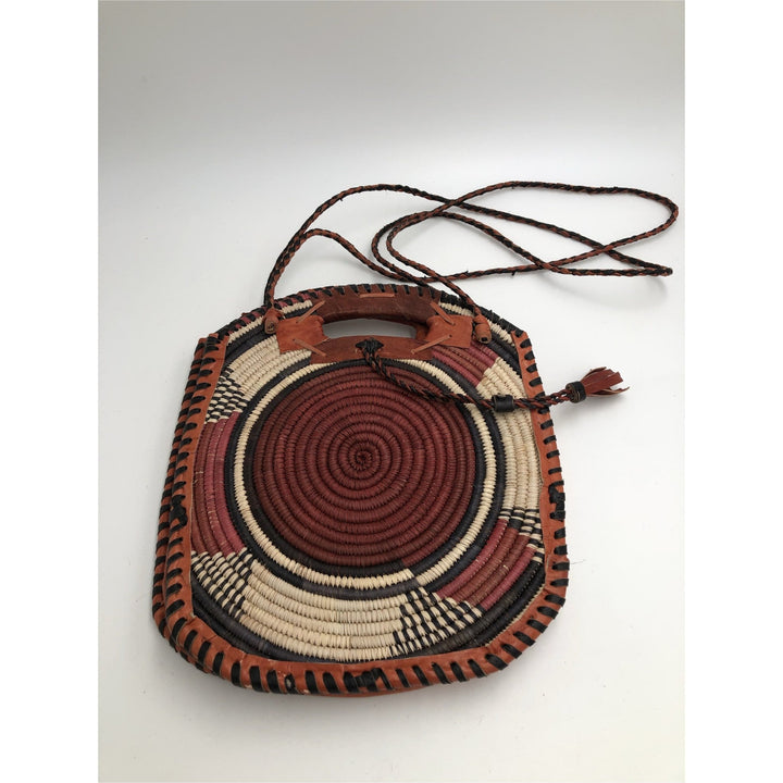 Bolga leather Authentic hand made messenger bag - Trufacebygrace