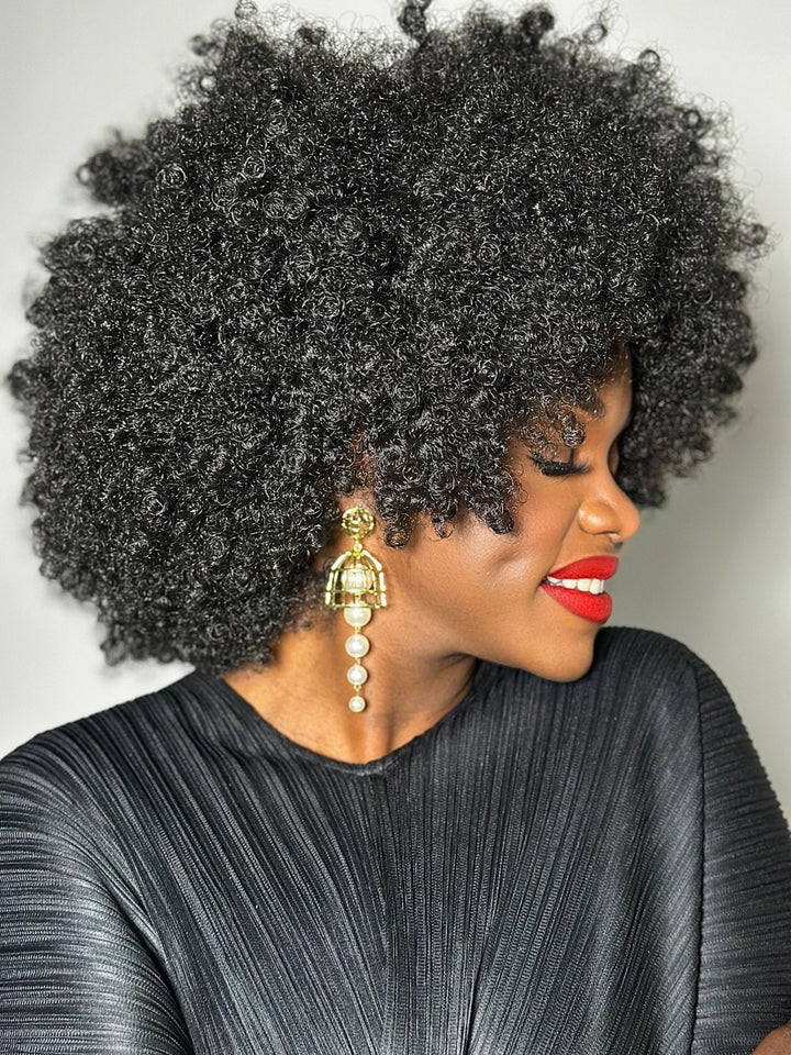 Caged Pearl Earrings - Trufacebygrace