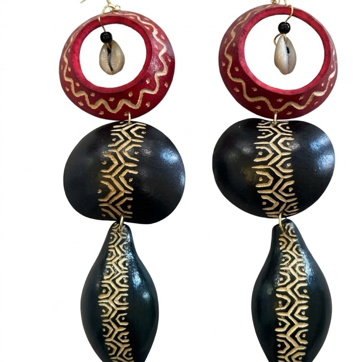 Calabash Pan-African Earrings - Trufacebygrace