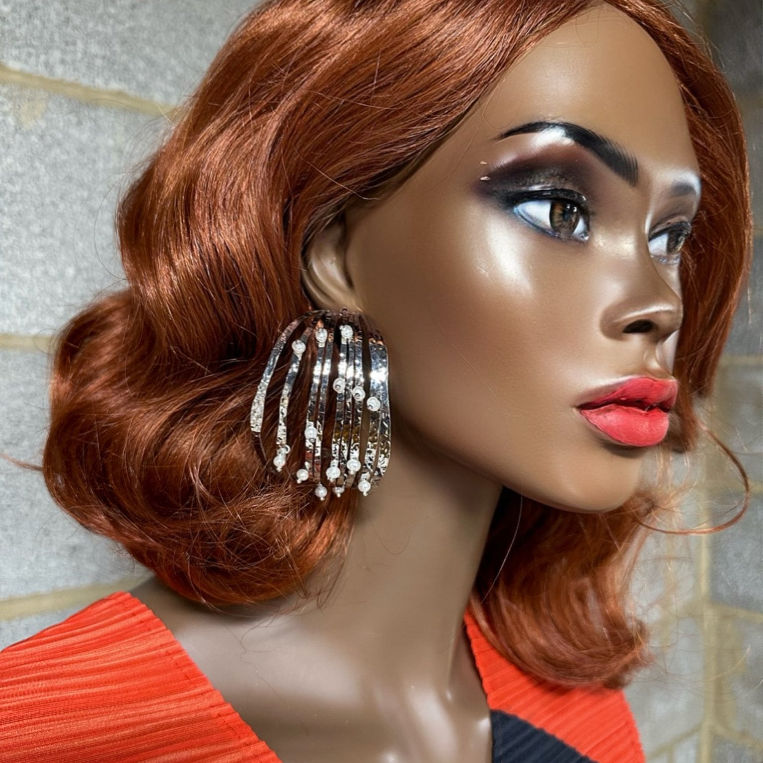 Celestial Pearl Hoop Earrings - Trufacebygrace