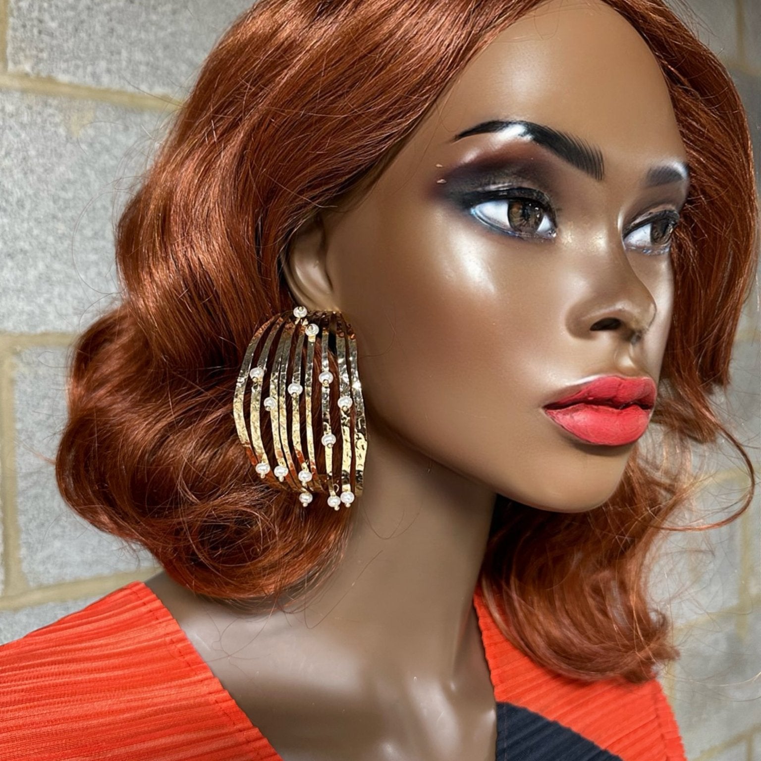 Celestial Pearl Hoop Earrings - Trufacebygrace