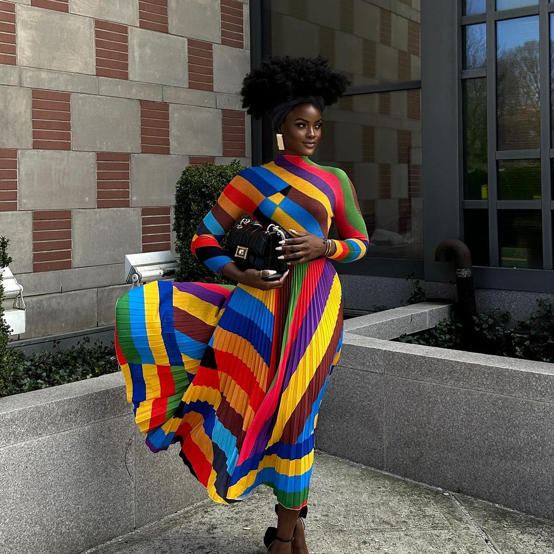 Chromatic Charm Skirt and Top Set - Trufacebygrace