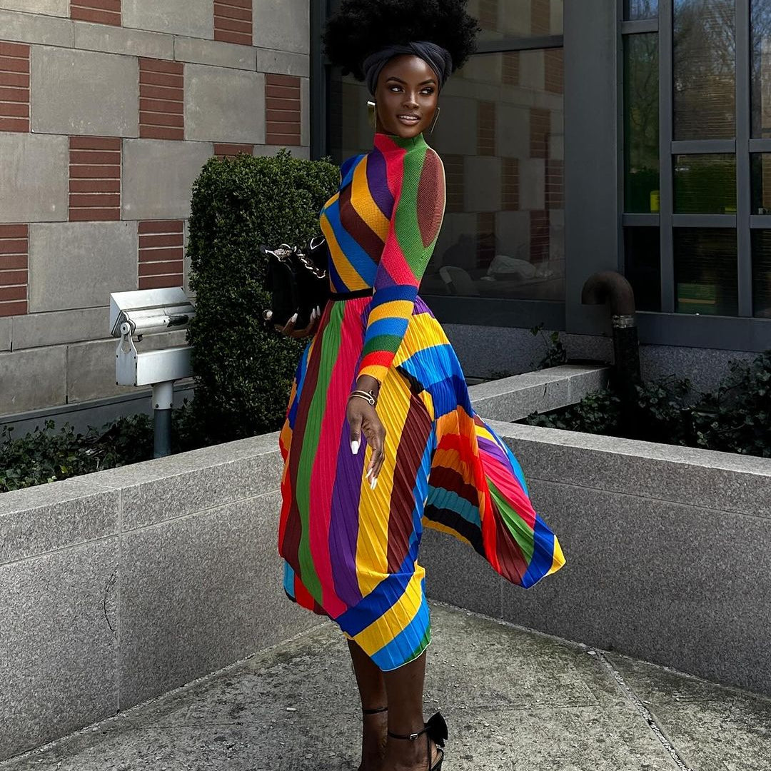 Chromatic Charm Skirt and Top Set - Trufacebygrace
