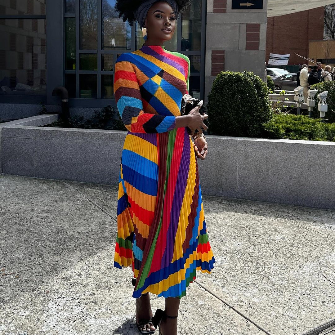 Chromatic Charm Skirt and Top Set - Trufacebygrace